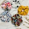 Printed Oversized Hair Scrunchies