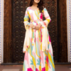 Pastel Print Elegance Dress